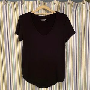 Abercrombie & Fitch tee (S) black